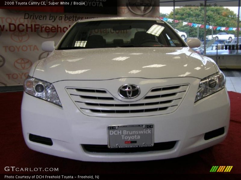 Super White / Bisque 2008 Toyota Camry CE