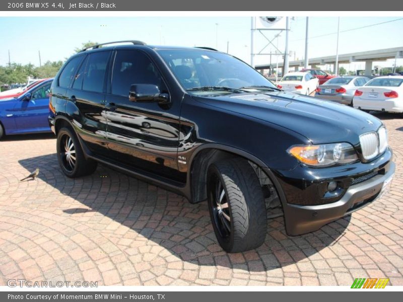 Jet Black / Black 2006 BMW X5 4.4i