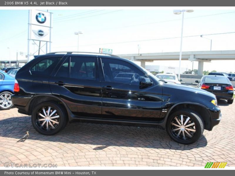 Jet Black / Black 2006 BMW X5 4.4i