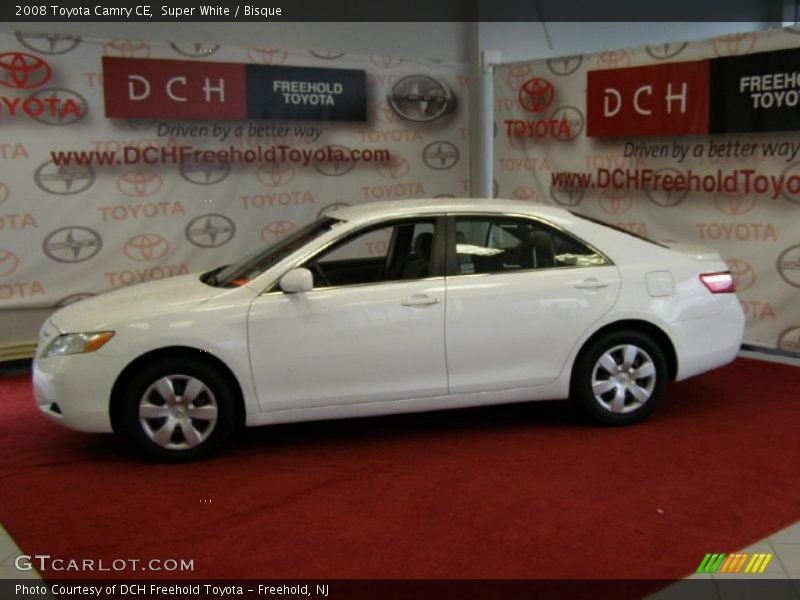 Super White / Bisque 2008 Toyota Camry CE