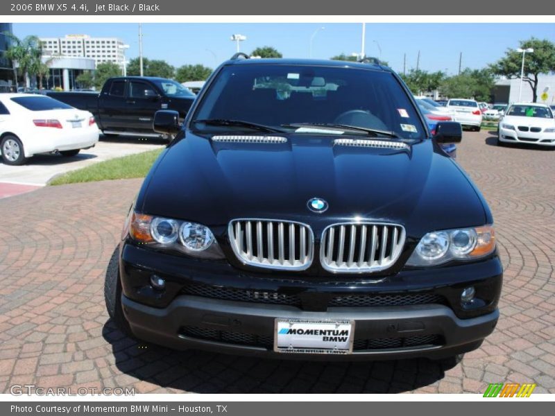 Jet Black / Black 2006 BMW X5 4.4i