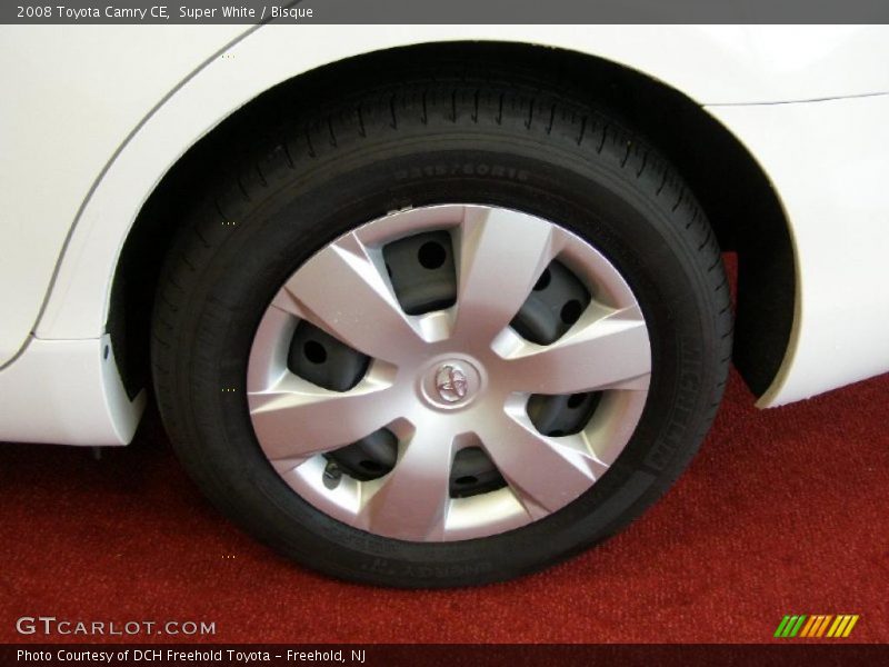 Super White / Bisque 2008 Toyota Camry CE