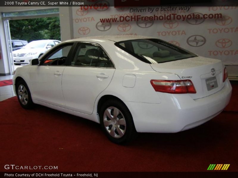 Super White / Bisque 2008 Toyota Camry CE