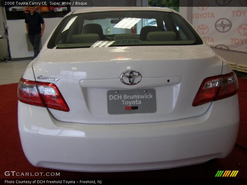 Super White / Bisque 2008 Toyota Camry CE