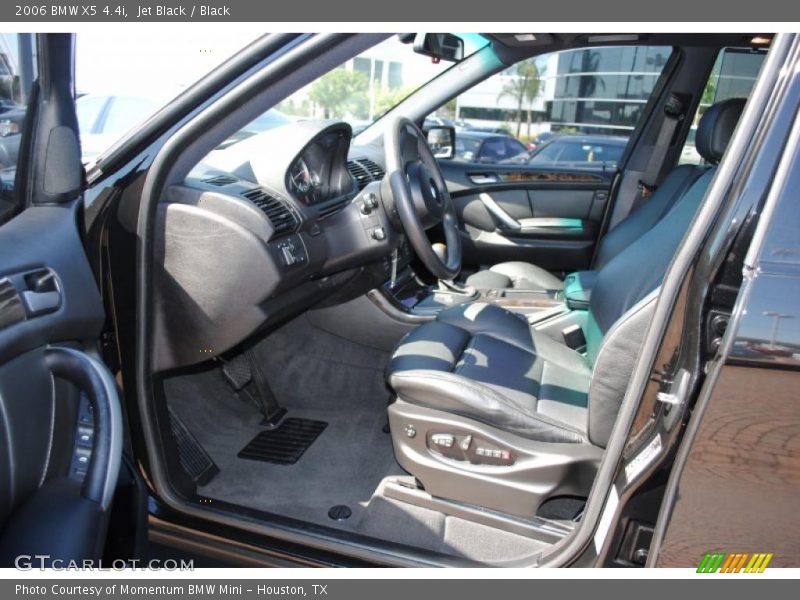 Jet Black / Black 2006 BMW X5 4.4i