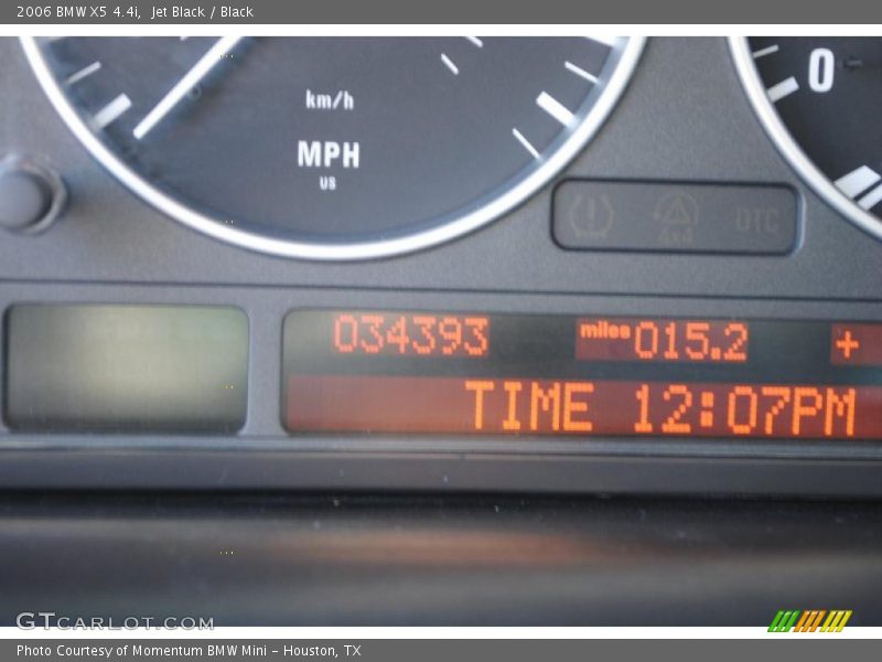 Jet Black / Black 2006 BMW X5 4.4i