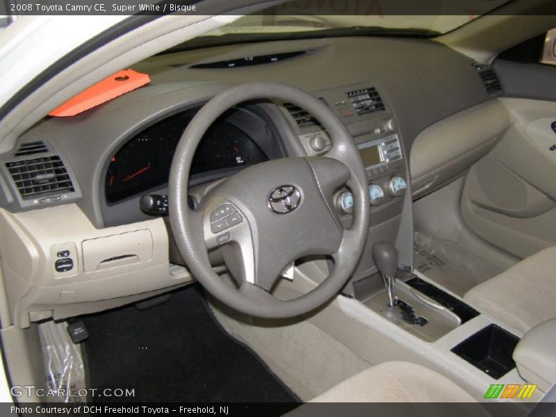 Super White / Bisque 2008 Toyota Camry CE