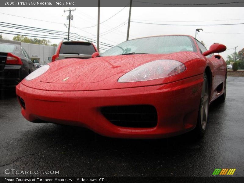Red / Nero 2000 Ferrari 360 Modena
