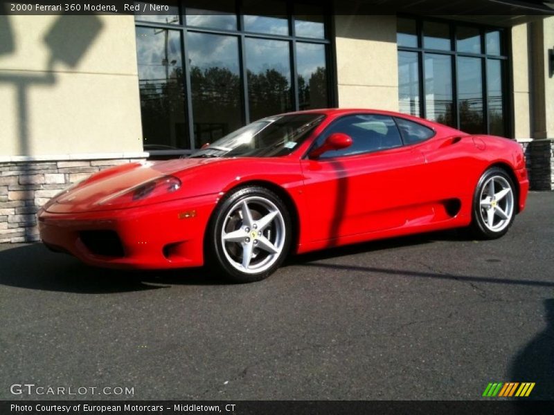 Red / Nero 2000 Ferrari 360 Modena