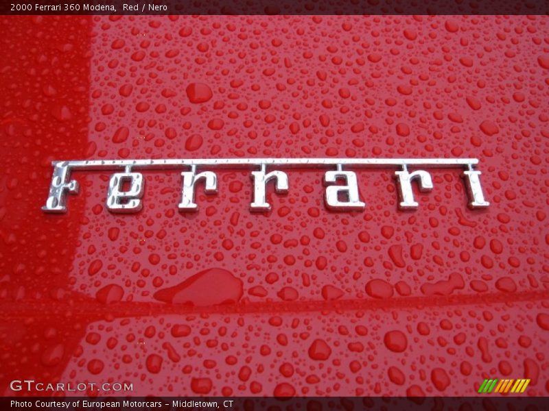 Red / Nero 2000 Ferrari 360 Modena