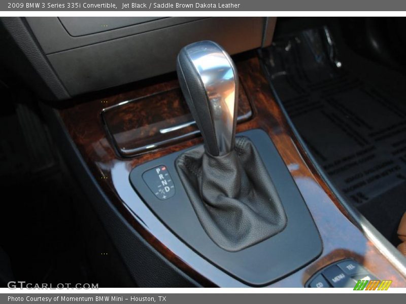 Jet Black / Saddle Brown Dakota Leather 2009 BMW 3 Series 335i Convertible