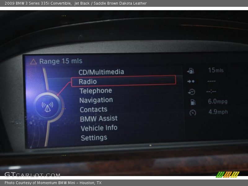 Jet Black / Saddle Brown Dakota Leather 2009 BMW 3 Series 335i Convertible