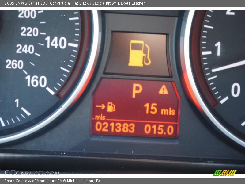 Jet Black / Saddle Brown Dakota Leather 2009 BMW 3 Series 335i Convertible