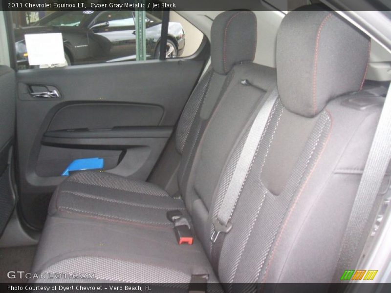 Cyber Gray Metallic / Jet Black 2011 Chevrolet Equinox LT