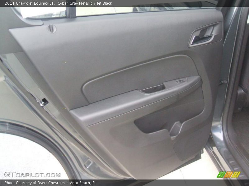 Cyber Gray Metallic / Jet Black 2011 Chevrolet Equinox LT