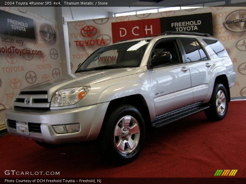 Titanium Metallic / Stone 2004 Toyota 4Runner SR5 4x4