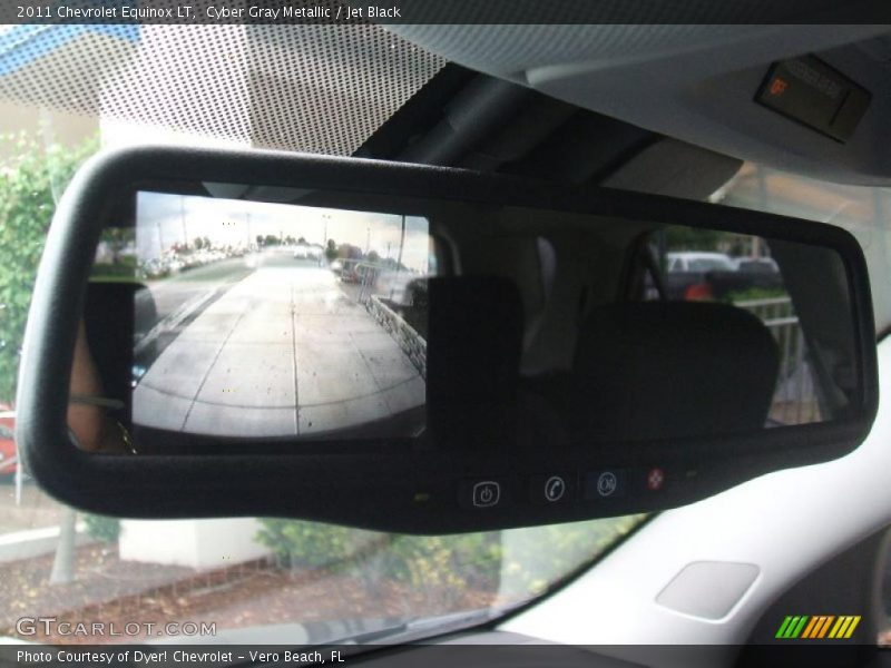 Cyber Gray Metallic / Jet Black 2011 Chevrolet Equinox LT