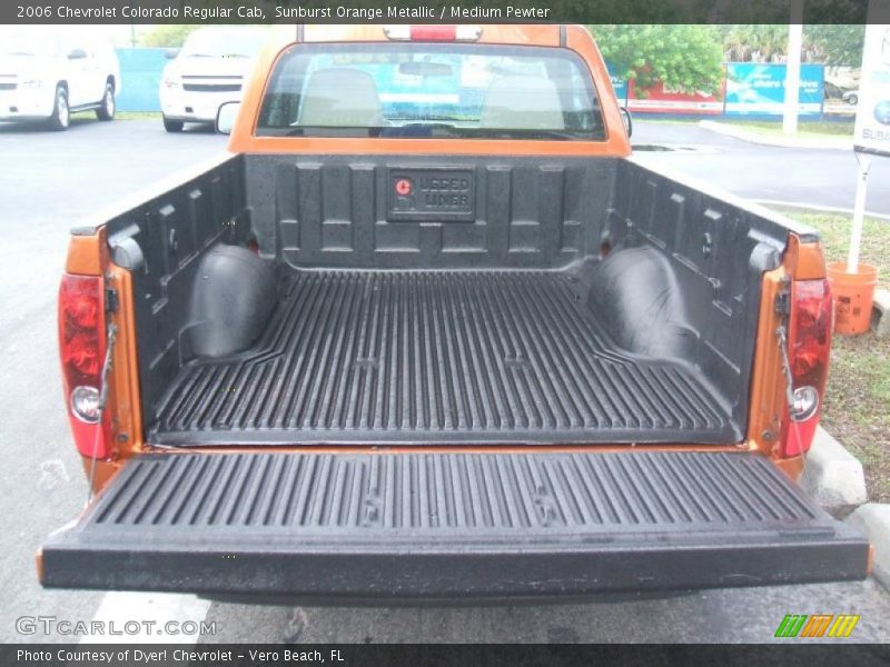 Sunburst Orange Metallic / Medium Pewter 2006 Chevrolet Colorado Regular Cab