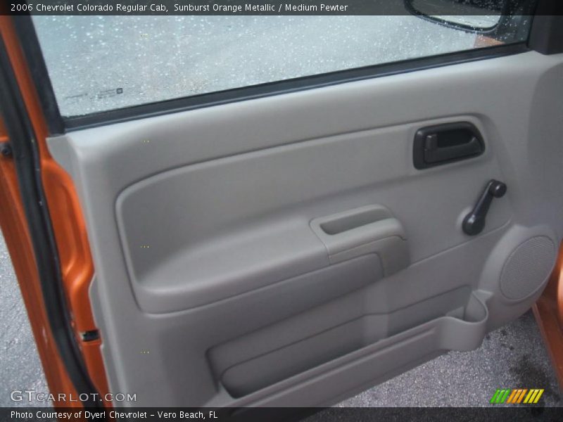Sunburst Orange Metallic / Medium Pewter 2006 Chevrolet Colorado Regular Cab