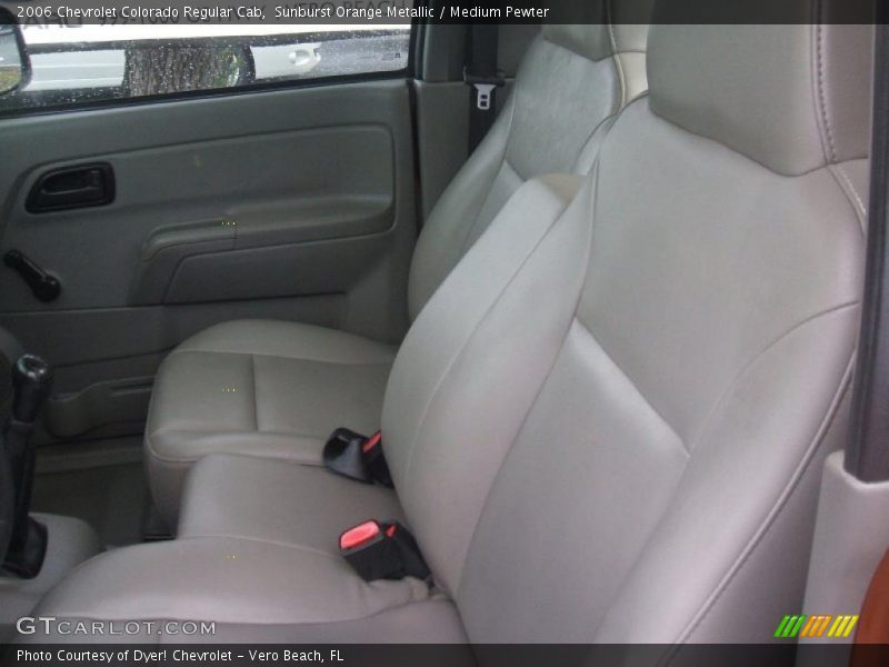 Sunburst Orange Metallic / Medium Pewter 2006 Chevrolet Colorado Regular Cab