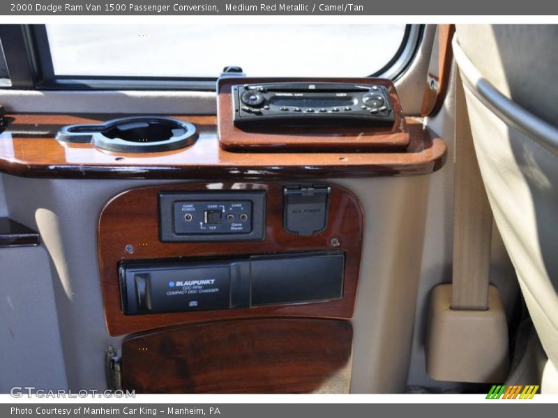 Medium Red Metallic / Camel/Tan 2000 Dodge Ram Van 1500 Passenger Conversion