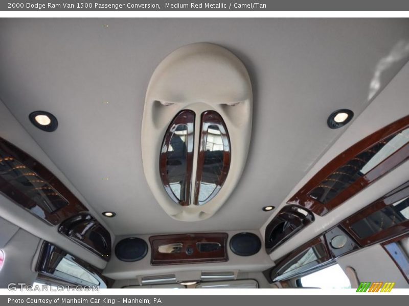 Medium Red Metallic / Camel/Tan 2000 Dodge Ram Van 1500 Passenger Conversion