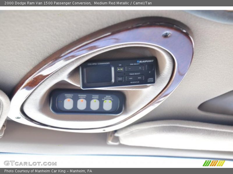 Medium Red Metallic / Camel/Tan 2000 Dodge Ram Van 1500 Passenger Conversion