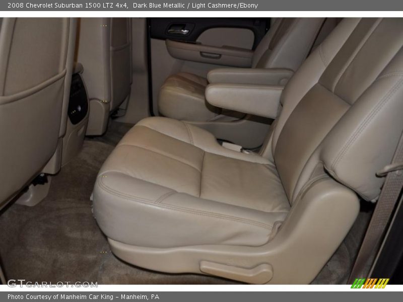 Dark Blue Metallic / Light Cashmere/Ebony 2008 Chevrolet Suburban 1500 LTZ 4x4
