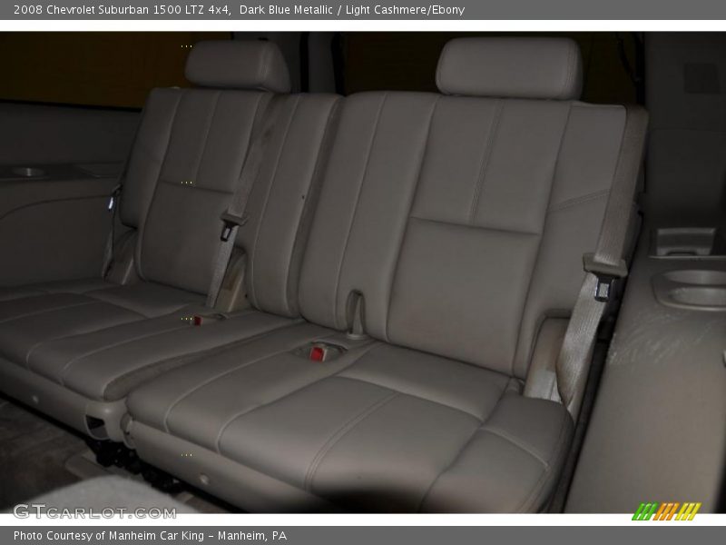 Dark Blue Metallic / Light Cashmere/Ebony 2008 Chevrolet Suburban 1500 LTZ 4x4