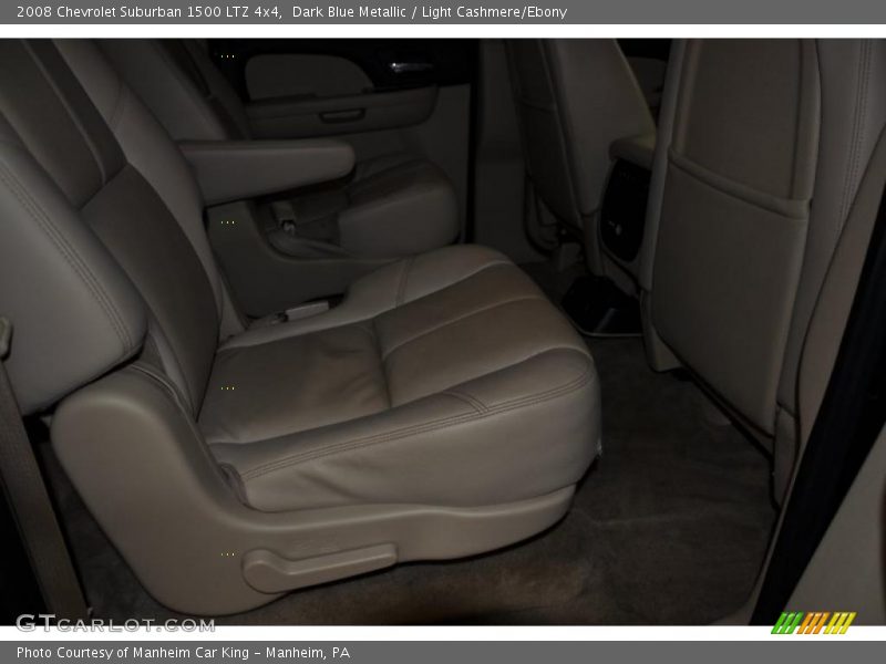 Dark Blue Metallic / Light Cashmere/Ebony 2008 Chevrolet Suburban 1500 LTZ 4x4