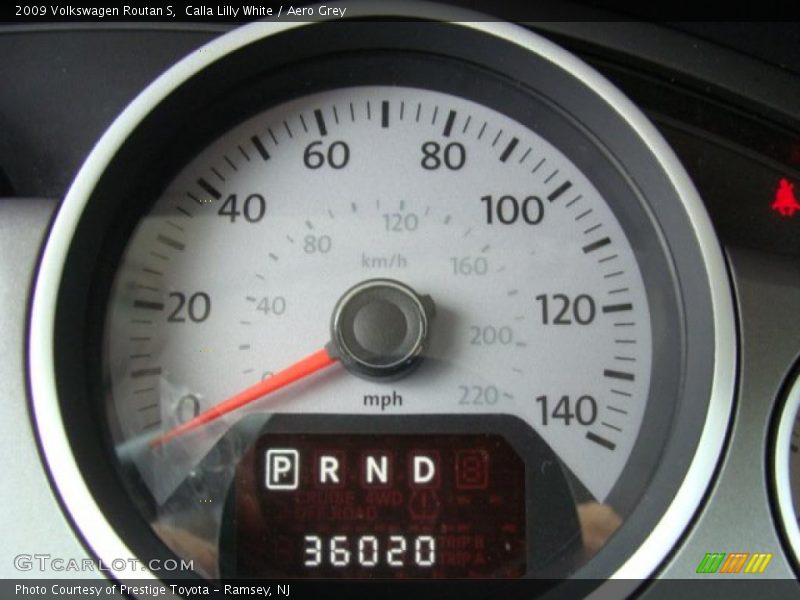 Calla Lilly White / Aero Grey 2009 Volkswagen Routan S