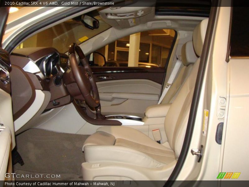 Gold Mist / Shale/Brownstone 2010 Cadillac SRX 4 V6 AWD