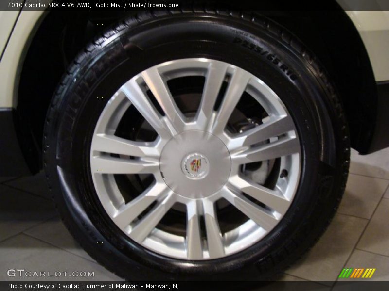 Gold Mist / Shale/Brownstone 2010 Cadillac SRX 4 V6 AWD