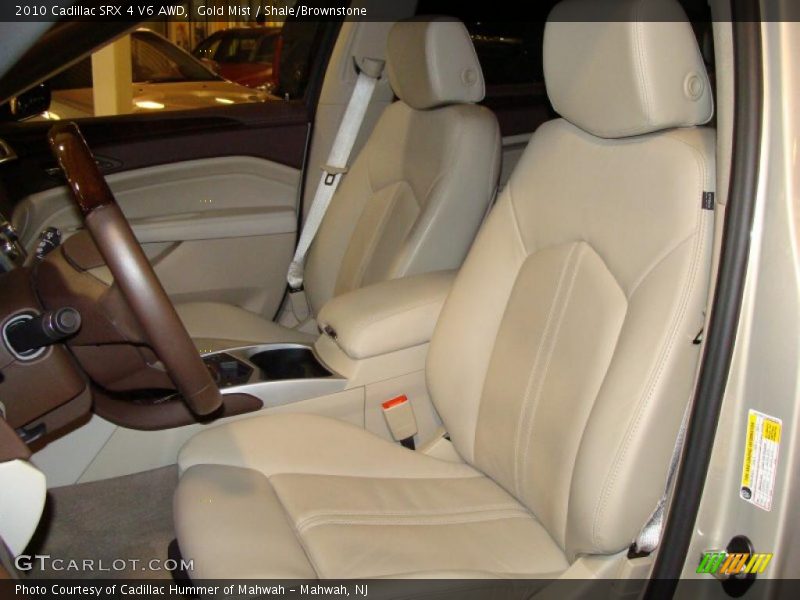 Gold Mist / Shale/Brownstone 2010 Cadillac SRX 4 V6 AWD
