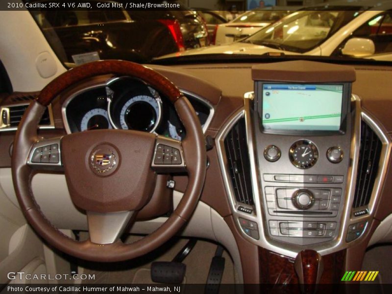 Gold Mist / Shale/Brownstone 2010 Cadillac SRX 4 V6 AWD