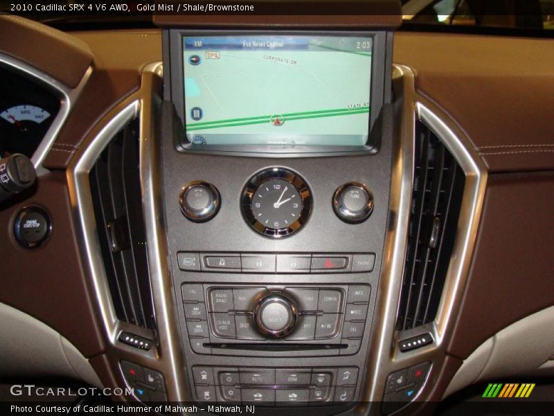 Gold Mist / Shale/Brownstone 2010 Cadillac SRX 4 V6 AWD
