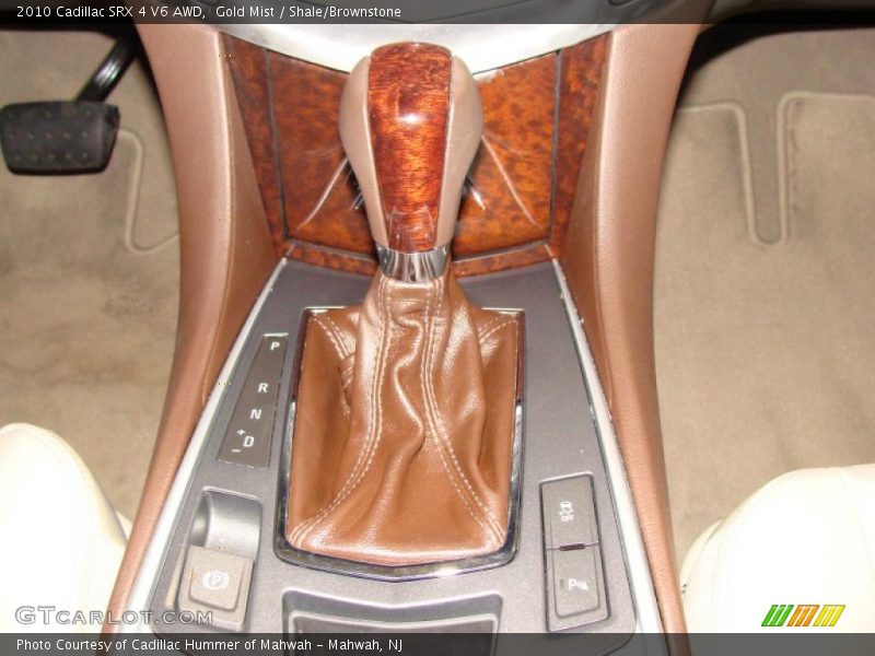 Gold Mist / Shale/Brownstone 2010 Cadillac SRX 4 V6 AWD