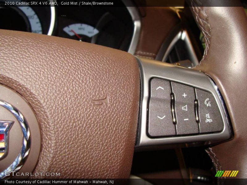Gold Mist / Shale/Brownstone 2010 Cadillac SRX 4 V6 AWD