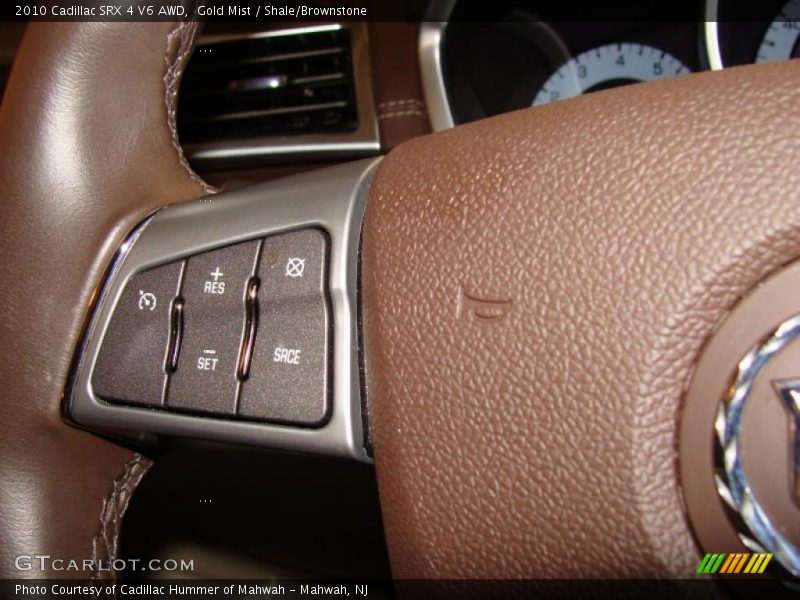 Gold Mist / Shale/Brownstone 2010 Cadillac SRX 4 V6 AWD