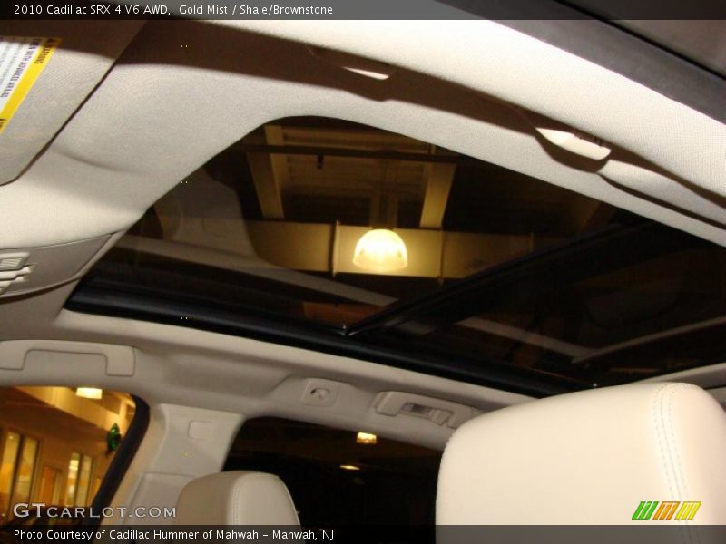 Gold Mist / Shale/Brownstone 2010 Cadillac SRX 4 V6 AWD