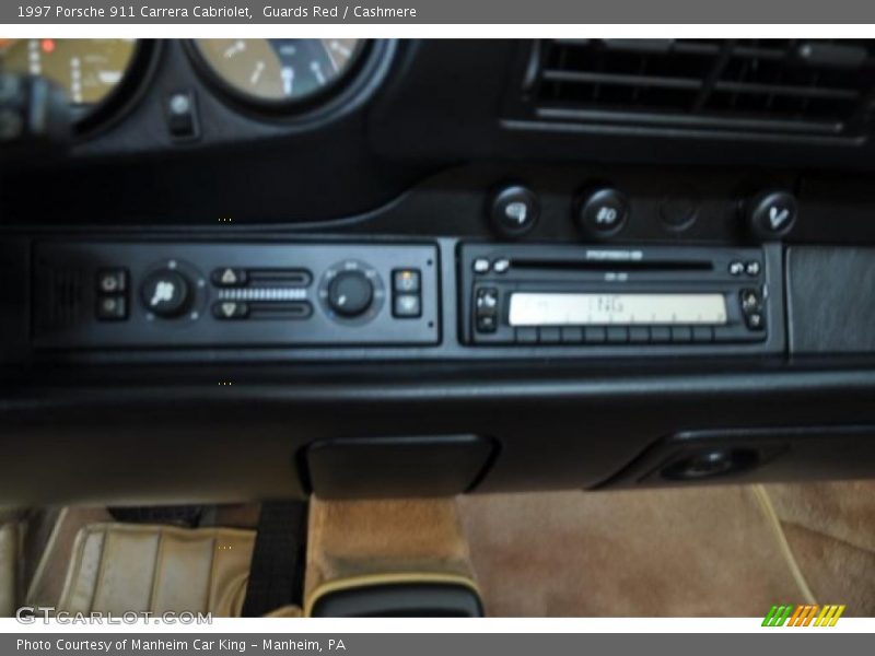 Guards Red / Cashmere 1997 Porsche 911 Carrera Cabriolet