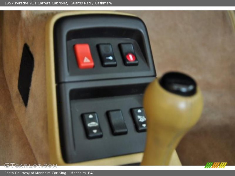 Guards Red / Cashmere 1997 Porsche 911 Carrera Cabriolet