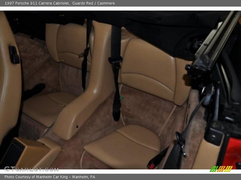 Guards Red / Cashmere 1997 Porsche 911 Carrera Cabriolet