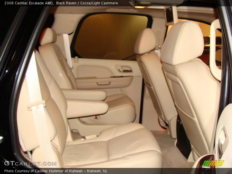 Black Raven / Cocoa/Light Cashmere 2008 Cadillac Escalade AWD