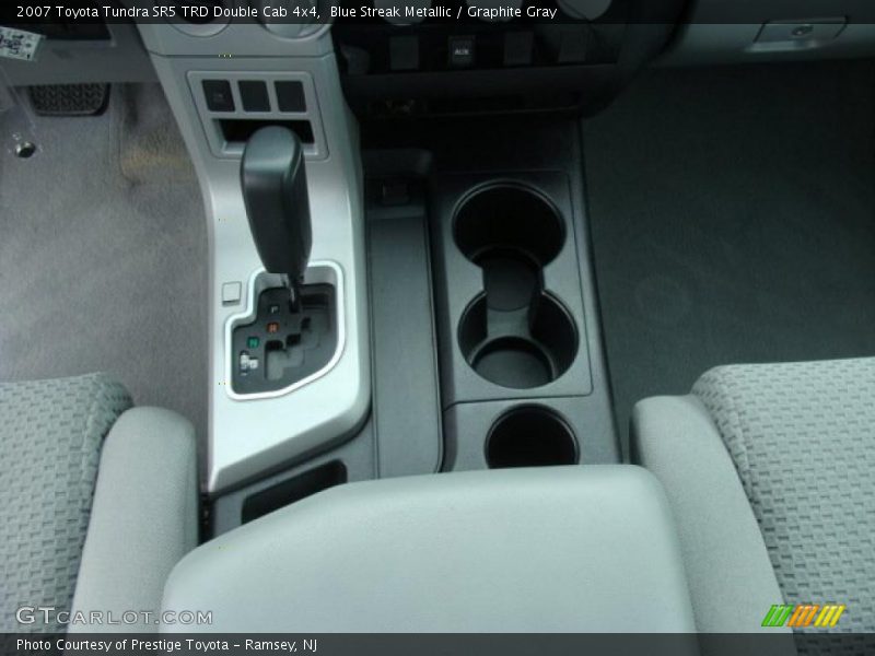 Blue Streak Metallic / Graphite Gray 2007 Toyota Tundra SR5 TRD Double Cab 4x4