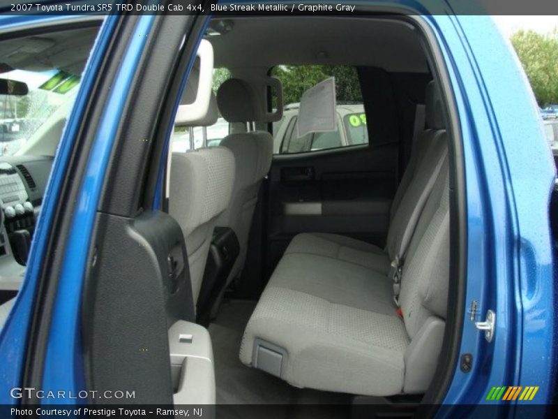 Blue Streak Metallic / Graphite Gray 2007 Toyota Tundra SR5 TRD Double Cab 4x4
