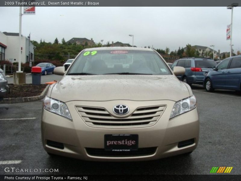 Desert Sand Metallic / Bisque 2009 Toyota Camry LE