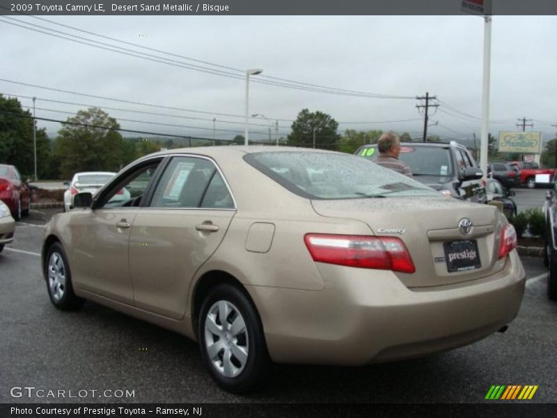 Desert Sand Metallic / Bisque 2009 Toyota Camry LE