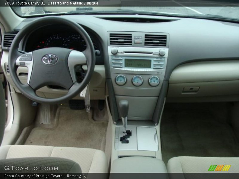 Desert Sand Metallic / Bisque 2009 Toyota Camry LE