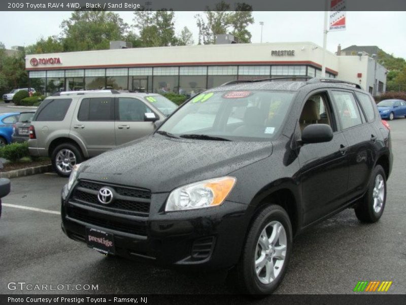 Black / Sand Beige 2009 Toyota RAV4 4WD